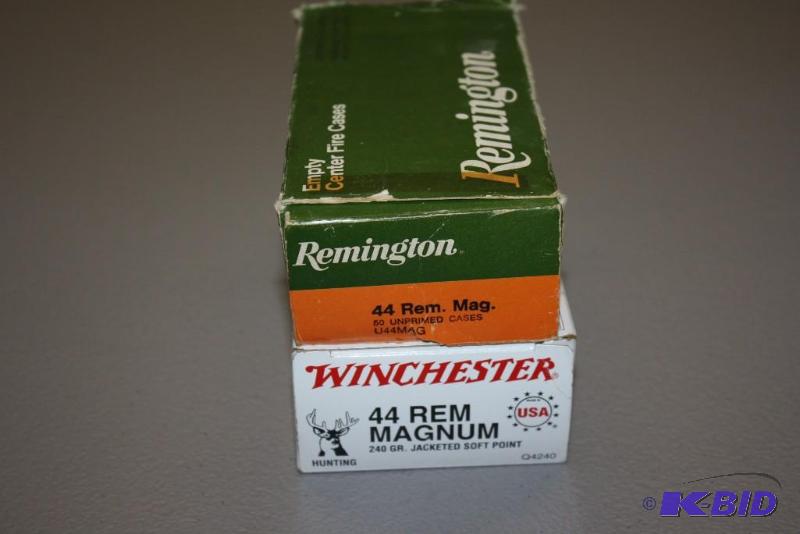 lot 483 image: Miscellaneous 44 Remington Magnum app. 100 c...