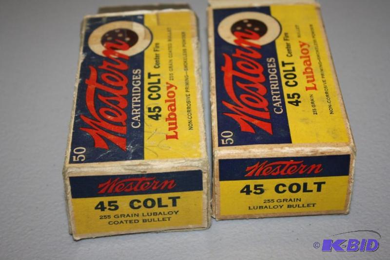 lot 487 image: Miscellaneous 45 Colt ammo app 100 ct....