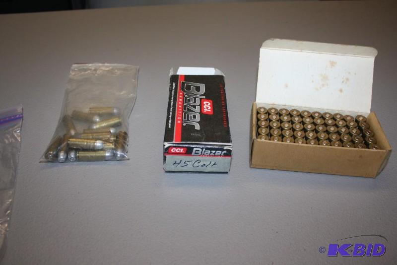 lot 489 image: Miscellaneous 45 Colt ammo app 75 ct....