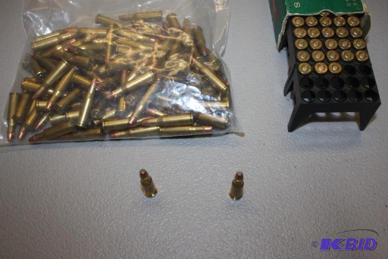 lot 504 image: Miscellaneous 218 Bee ammo app. 120 ct....