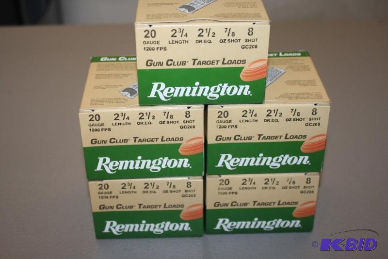 lot 509 image: Box Lot of (5) Including 20 Gauge, 2 34&quo...