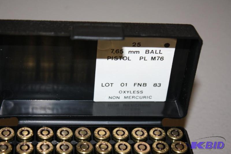 lot 514 image: Miscellaneous 7.65 mm Ball Pistol PLM76 app....