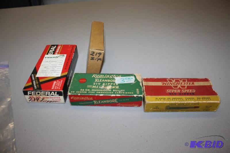 lot 517 image: Box Lot of (4) Including 219 Zipper App. 65...