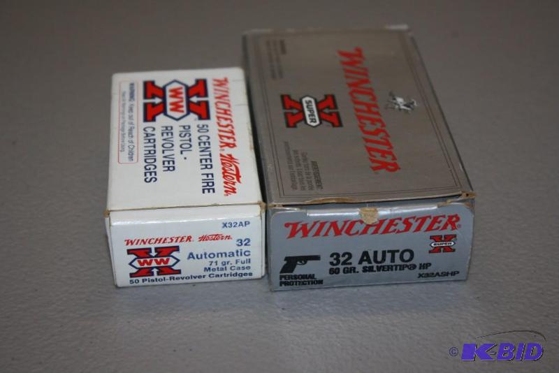lot 522 image: Box Lot of (2) Including 32 Auto, App. 100...
