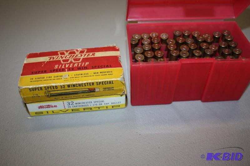 lot 540 image: Miscellaneous 32 Winchester Special app. 85 ...