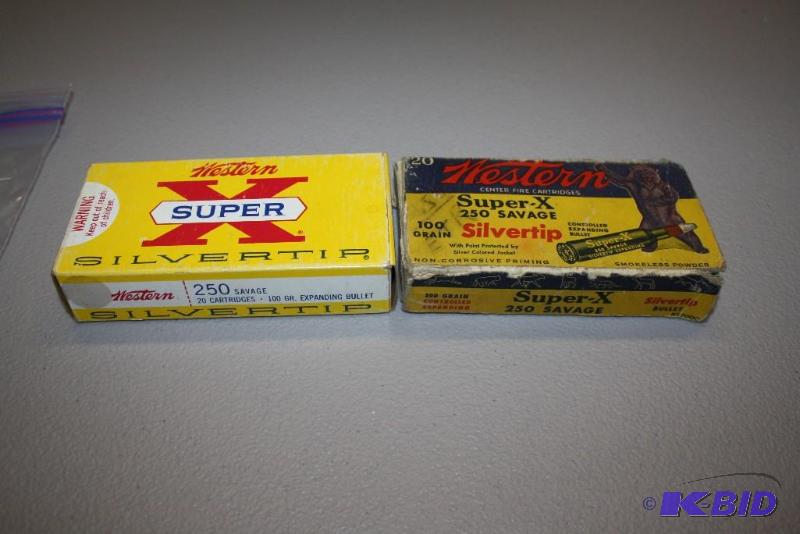 lot 556 image: Wester Super-X Silvertip 303 Savage ammo app...