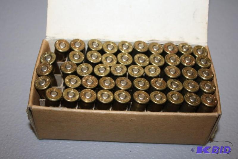 lot 557 image: Miscellaneous 22 Remington Jet ammo app. 50 ...