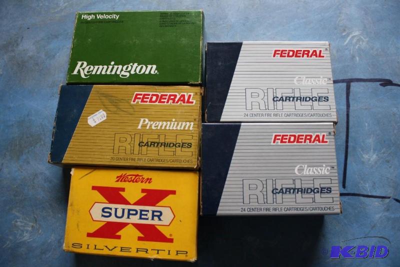 lot 57 image: Miscellaneous 30-06 Springfield app. 90 ct....