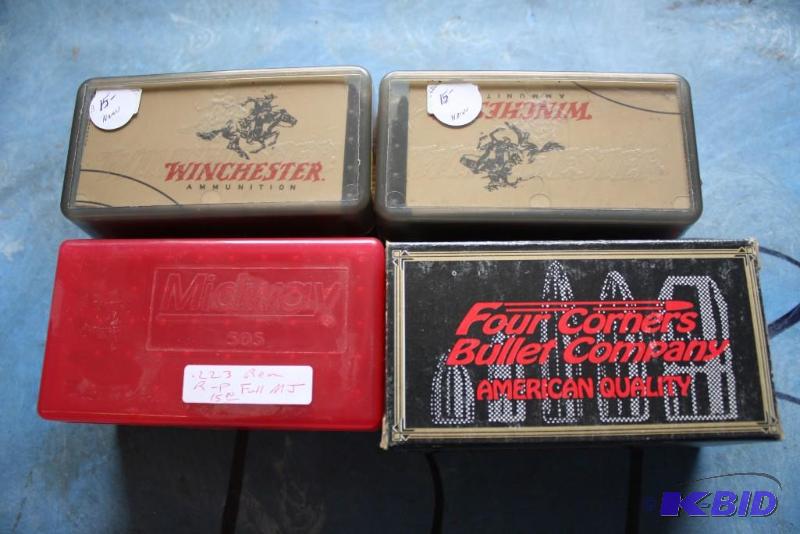 lot 58 image: Miscellaneous 30-06 Springfield app. 200 ct....