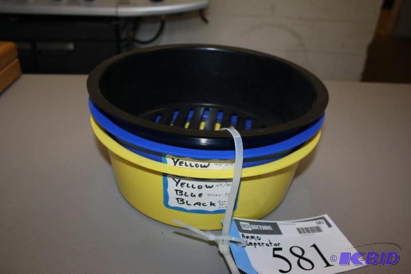 lot 581 image: 3-Stage Ammo seperator Yellow stage 45308 ...