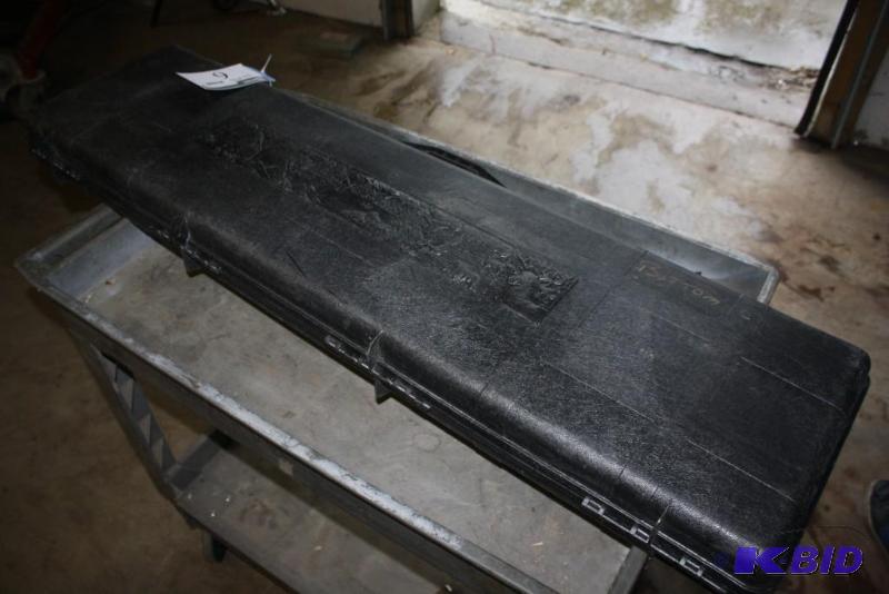 lot 6 image: Hard Side Gun Case by Contico, Etched Scenic ...