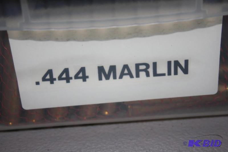 lot 620 image: Bin of .444 Marlin casings app. 200 ct....