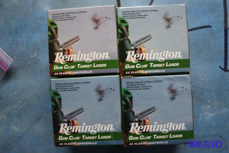 lot 65 image: Remington Gun Club Target Loads 20 guage ap...