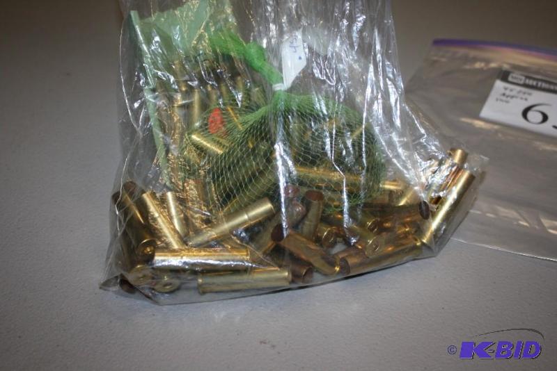 lot 653 image: Bag of 45-70 casings app. 100 ct....