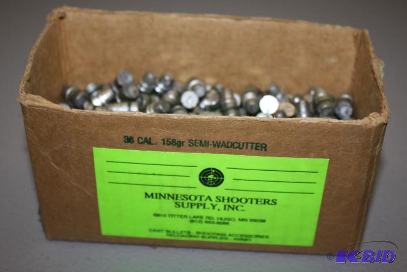 lot 664 image: Box of 9.06 x 17.11 bullets app. 250 ct....