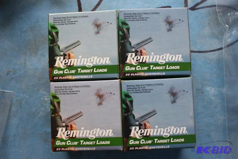 lot 67 image: Remington Gun Club Target Loads 20 guage ap...