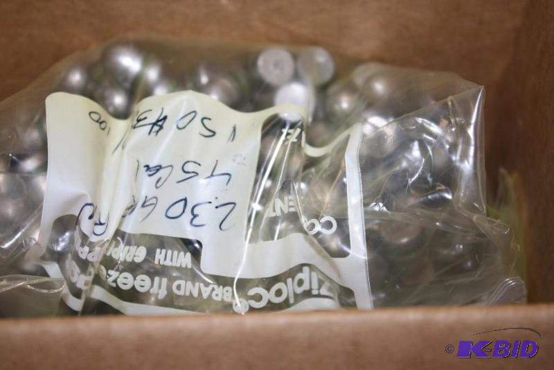 lot 687 image: Box of 45 Cal RN 230 Grain bullets app. 250 ...