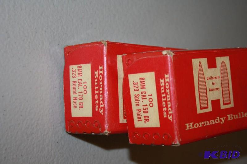 lot 706 image: Box Lot of (2) Including 8mm Caliber 150170...