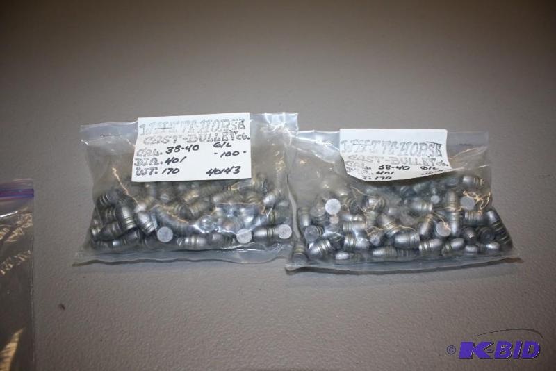 lot 731 image: Bag Lot of (2) 38-40 Cal 170 Grain 401 DIA bu...