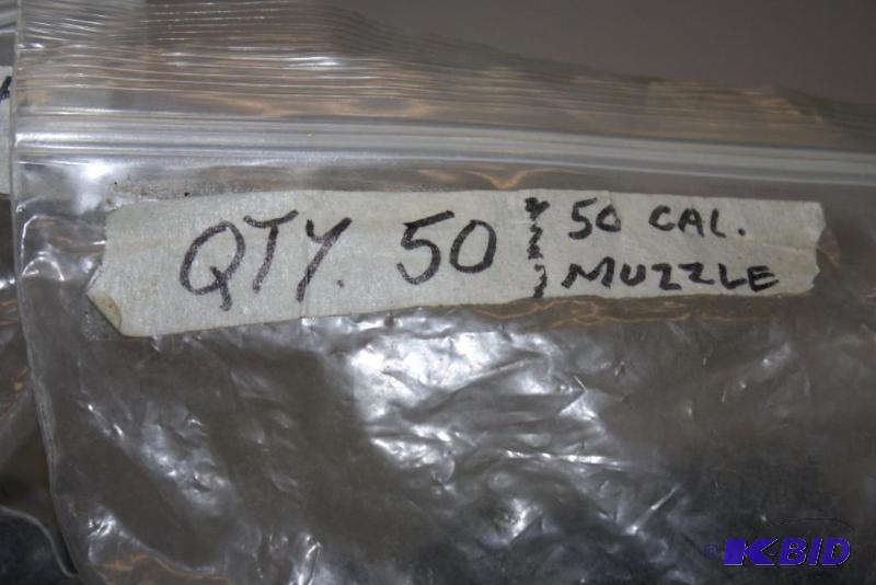 lot 741 image: Bag of 50 cal Muzzle loader 375 grain bullets...