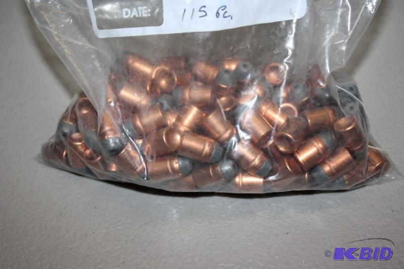 lot 752 image: Bag of .44 Cal 115 Grain bullets app. 50 ct....