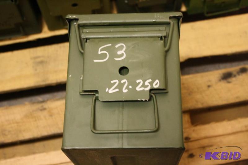 lot 769 image: Military Green Ammo Can 12" x 7" x...