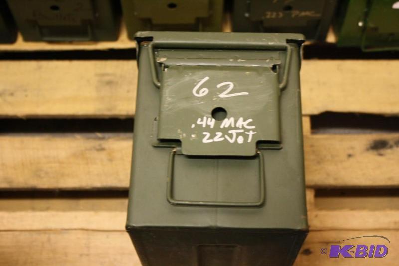 lot 772 image: Military Green Ammo Can 12" x 7" x...