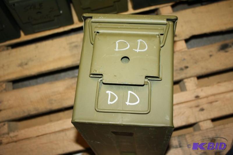 lot 778 image: Military Green Ammo Can 12" x 7" x...