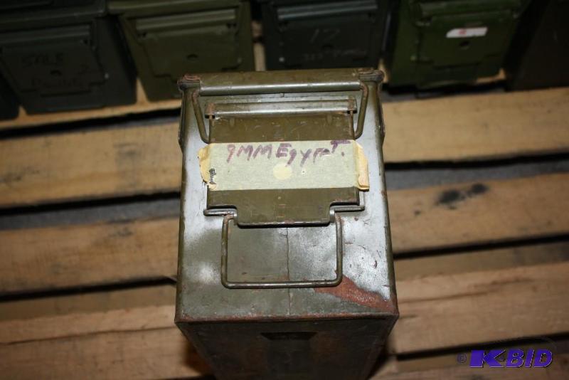 lot 780 image: Military Green Ammo Can 12" x 7" x...