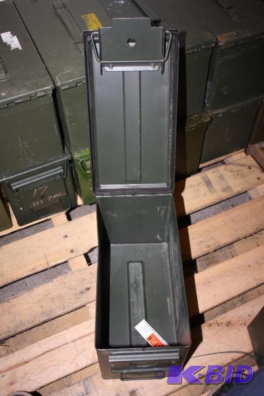 lot 791 image: Military Green Ammo Can 12" x 7" x...