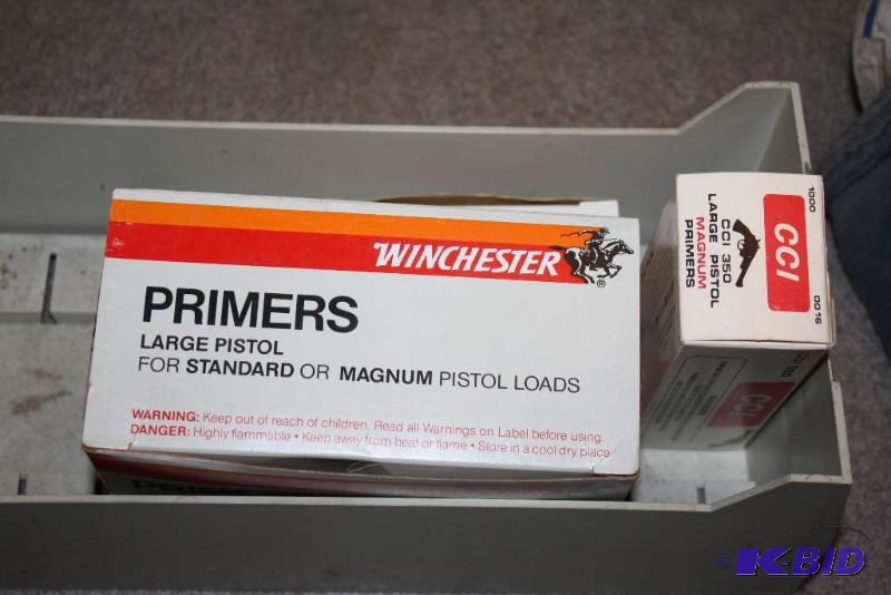 lot 825 image: Box Lot of (3) Miscellaneous Large Pistol Pri...