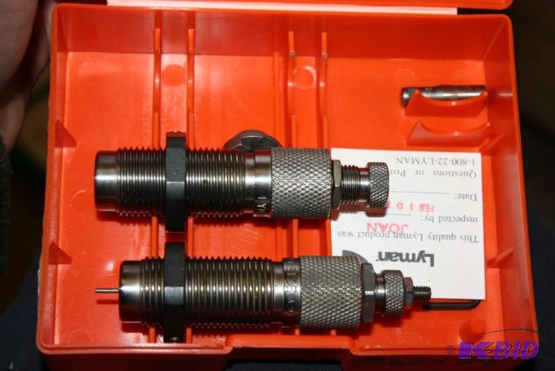 lot 833 image: Lyman 2-Die Set 7.62x39mm...