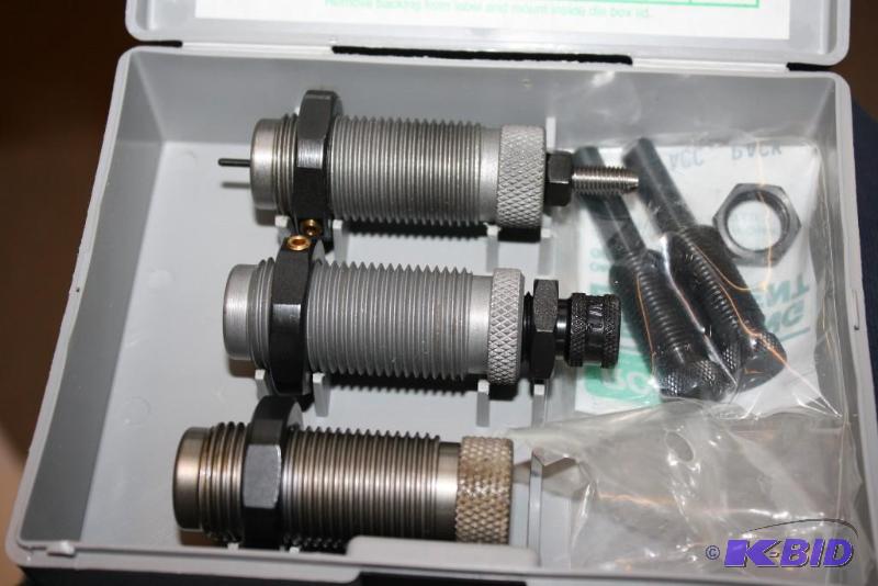 lot 841 image: RCBS 3-Die Carb Set 325 S&ampW LH&ampR MG...