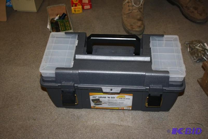 lot 849 image: Plano 20" Grab n Go tool boxammo box....