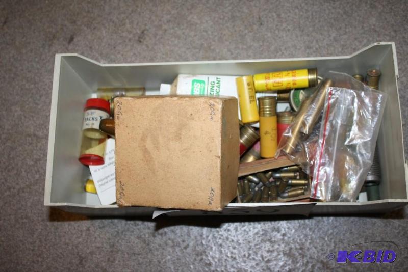 lot 859 image: Box Lot of Miscellaneous Bullets Shotgun She...
