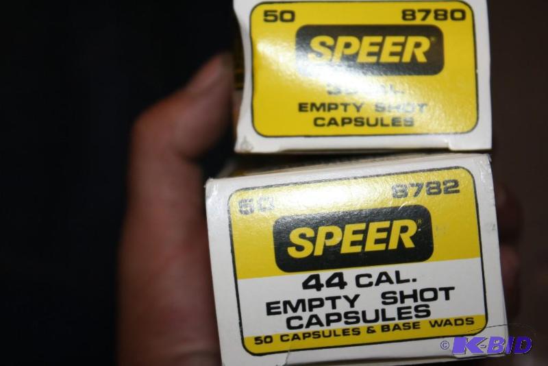lot 864 image: Box Lot of (2) Including Speer 38 Cal Empty ...