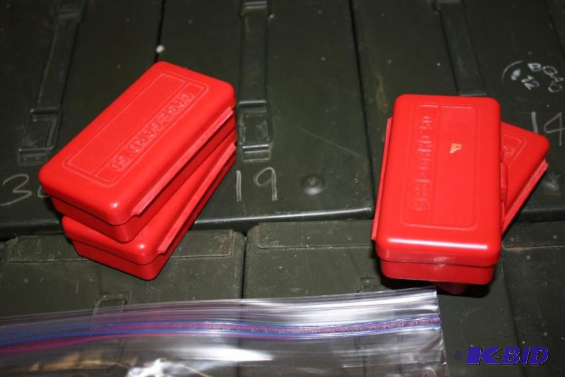 lot 888 image: Box Lot of (4) Miscellaneous 30 Luger ammo a...