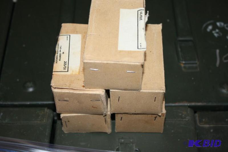 lot 889 image: Box Lot of (5) Miscellaneous 7.62 mm Ostrych ...