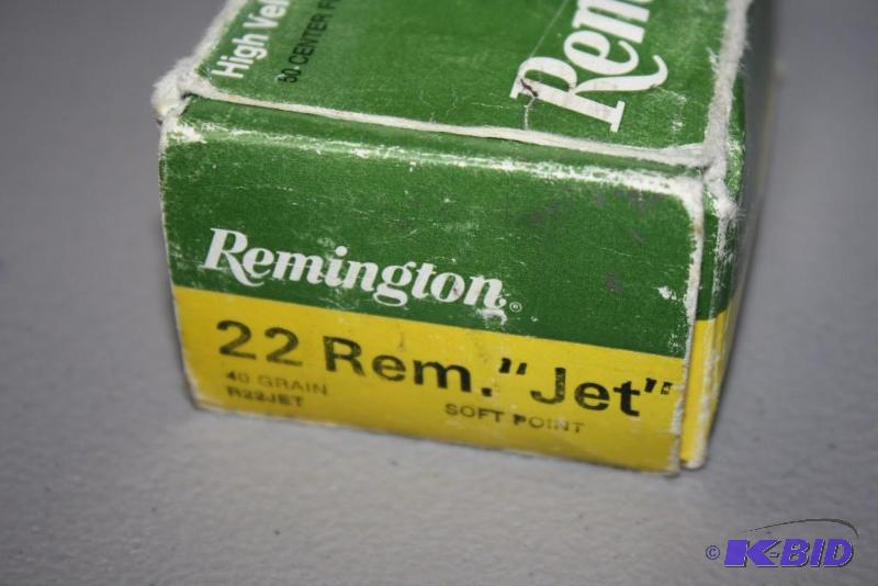 lot 912 image: Bin Lot Including 22 Rem Jet ammo Speer Tar...