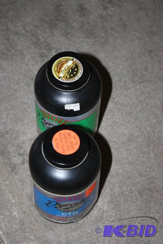 lot 915 image: Container Lot of (2) Hodgdon Pyrodex Muzzle L...
