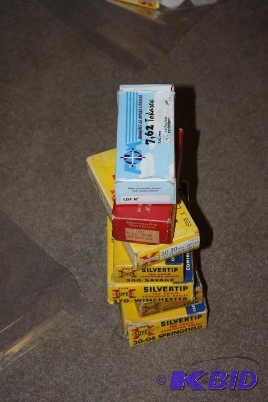 lot 925 image: &nbspLot of (7) Vintage Empty Ammo Boxes...