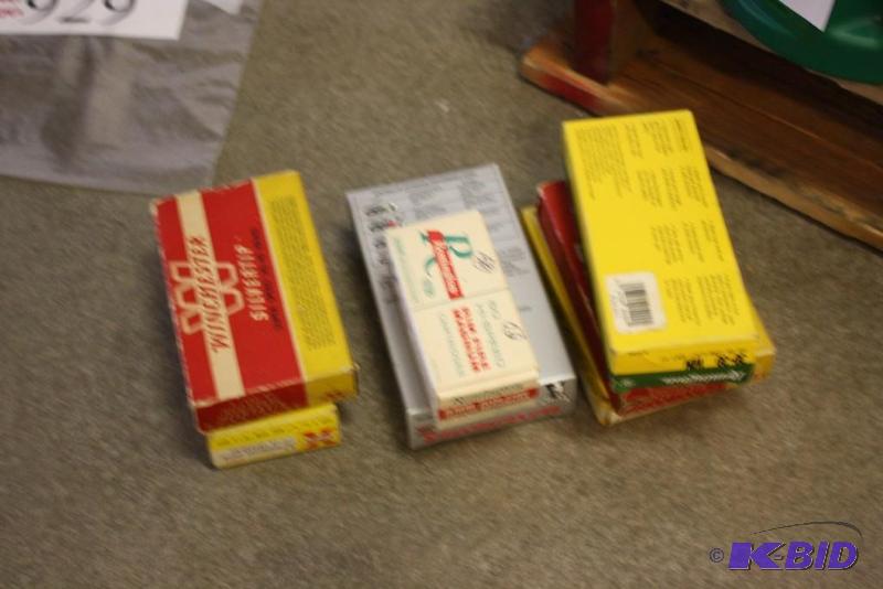 lot 929 image: Lot of (7) Vintage Empty Ammo Boxes...
