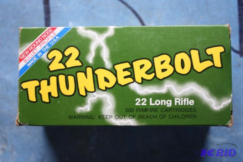 lot 93 image: Remington .22 LR Hi-Speed ammo app. 500 ct....