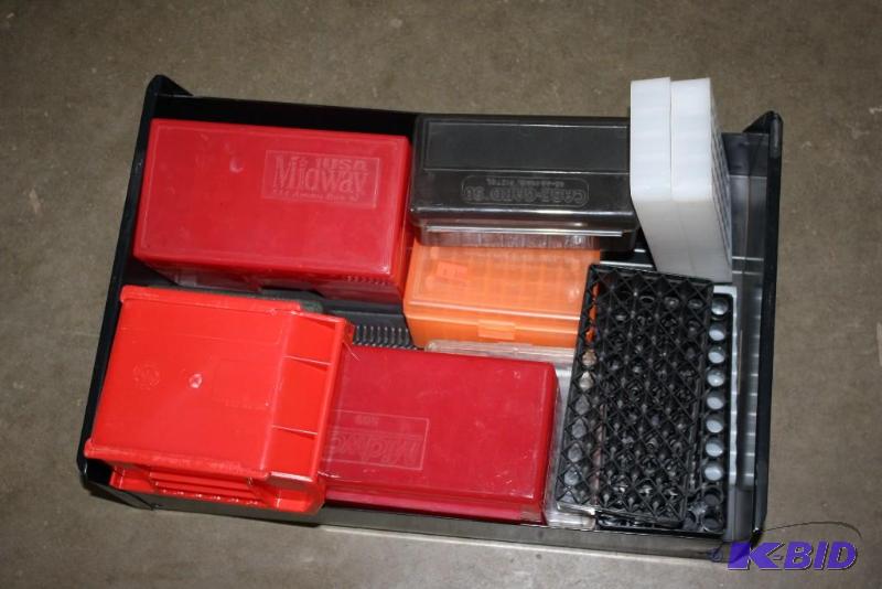 lot 930 image: Container Lot of (14) miscellaneous ammo boxe...