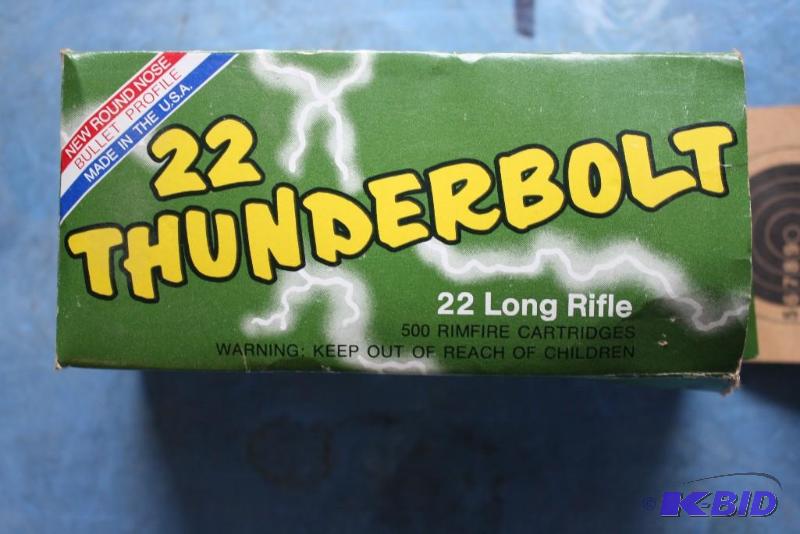 lot 94 image: Remington .22 LR Hi-Speed ammo app. 500 ct....