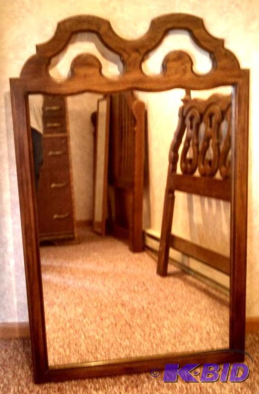 Thomasville Headboard and Mirror