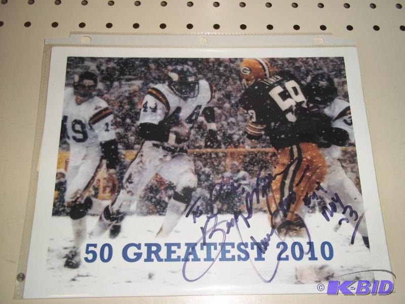 lot 137 image: Vikings 8" x 10" Photo 50 Greatest ...
