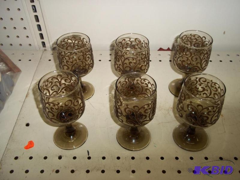 lot 146 image: Stemmed Glasses...
