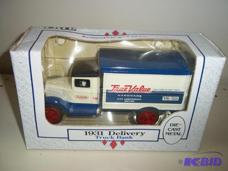 lot 149 image: ERTL Toys Ford 1931 Delivery Car Bank with or...
