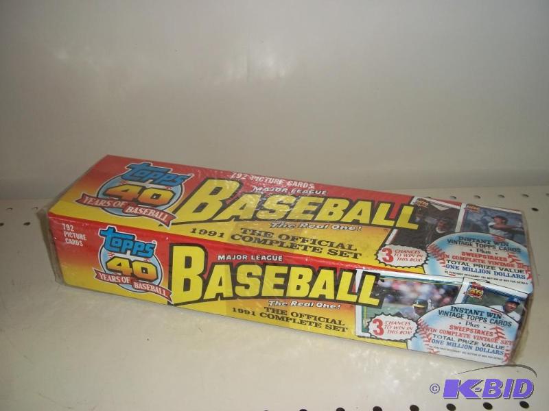 lot 150 image: Topps Baseball cards Unopened   40 years of b...